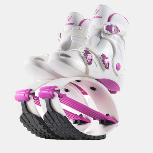 Fit Boots white and pink